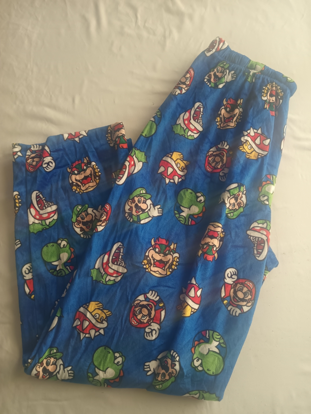 Blue Super Mario Character Lounge Pants